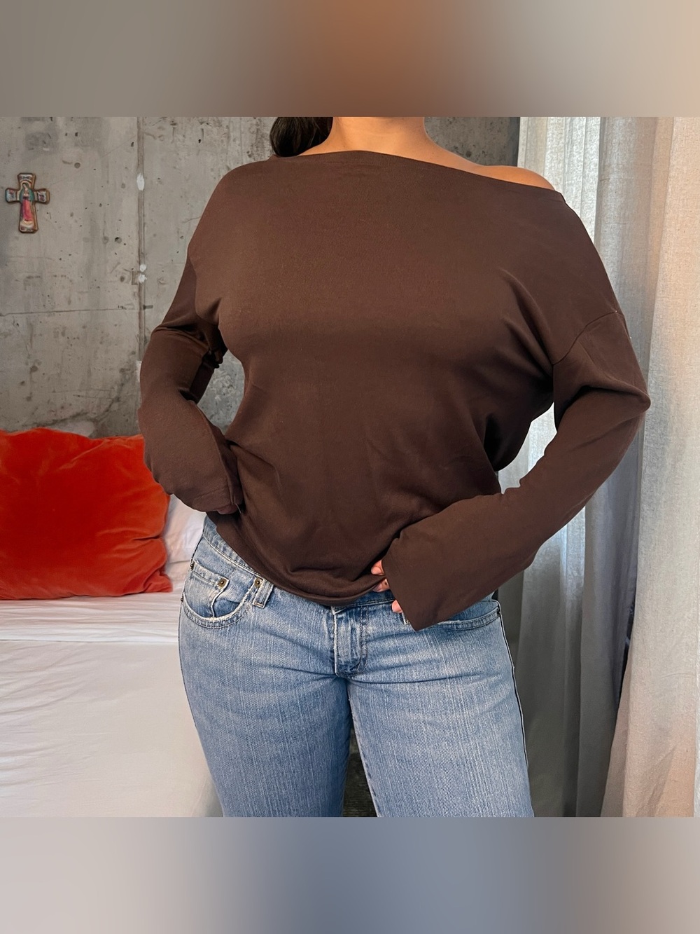 all saints rita relaxed fit top